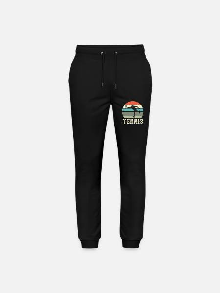 Tennis - Stanley/Stella Mover Unisex Organic Jogging Trousers - black