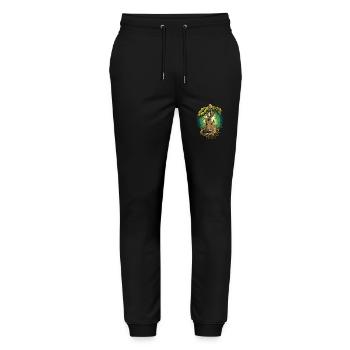 Tree Guitar Fusion Guitarist - Stanley/Stella Mover Unisex Organic Jogging Trousers - black - Front - Marisol (170cm) & Nik (191cm)