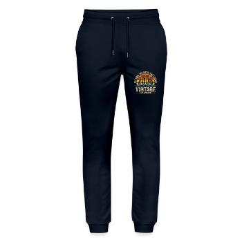 Legendary since 2006 - Stanley/Stella Mover Unisex Organic Jogging Trousers - navy - Front - Marisol (170cm) & Nik (191cm)