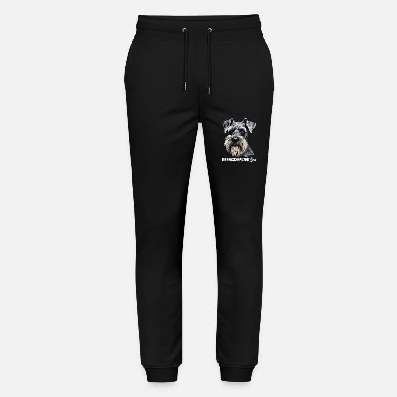 Riesenschnauzer - Stanley/Stella Unisex Bio Jogginghose Mover  - Schwarz