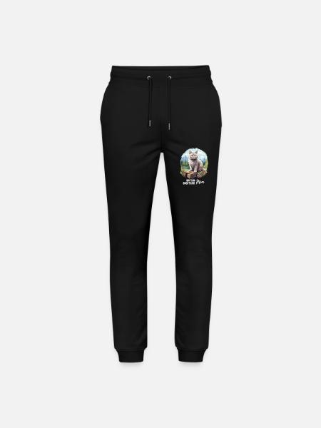 British Shorthair - Stanley/Stella Mover Unisex Organic Jogging Trousers - black