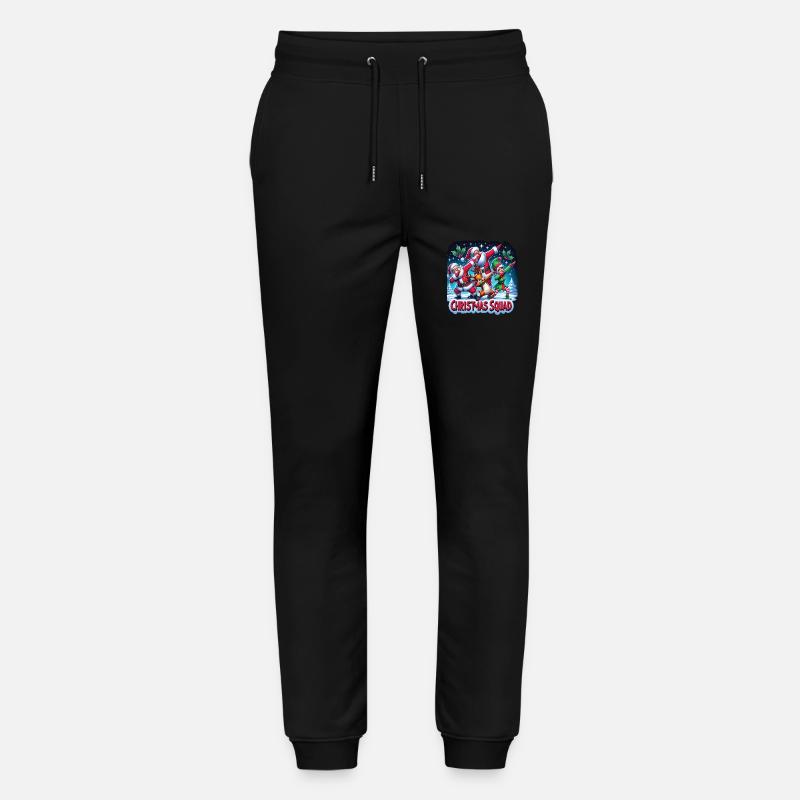 Christmas Squad - Stanley/Stella Unisex Bio Jogginghose Mover  - Schwarz