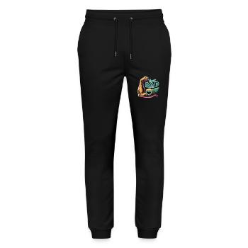 Best Dad Ever - Stanley/Stella Unisex Bio Jogginghose Mover  - Schwarz - Vorne - Marisol (170cm) & Nik (191cm)