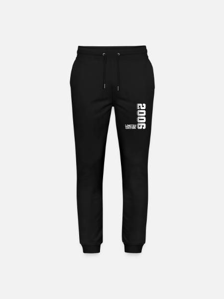 Millésime 18e anniversaire 2006 - Pantalon de jogging bio MOVER Stanley/Stella unisexe - noir