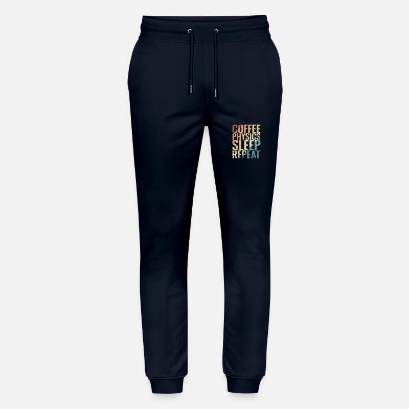 Coffee Physics Sleep Repeat Study Stanley/Stella Mover Unisex Organic Jogging Trousers