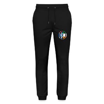 Drapeau cubain irlandais Irlande Cuba trèfle - Pantalon de jogging bio MOVER Stanley/Stella unisexe - noir - Devant - Marisol (170cm) & Nik (191cm)