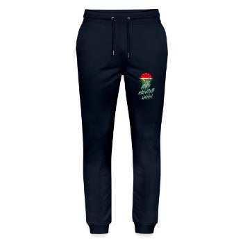 Arab Maghreb Union - Stanley/Stella Mover Unisex Organic Jogging Trousers - navy - Front - Marisol (170cm) & Nik (191cm)