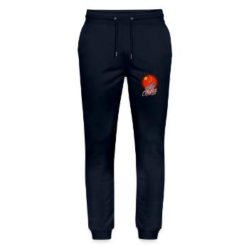 China - Stanley/Stella Unisex Bio Jogginghose Mover  - Navy - Vorne - Marisol (170cm) & Nik (191cm)