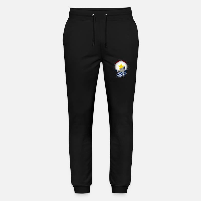 Saba - Stanley/Stella Unisex Bio Jogginghose Mover  - Schwarz