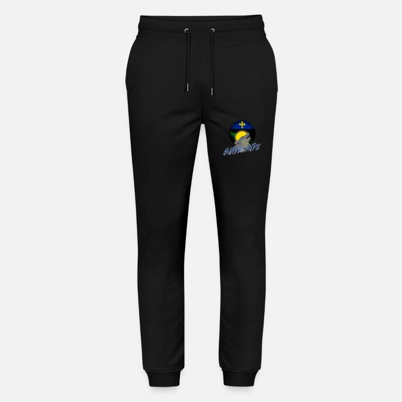 Guadeloupe - Stanley/Stella Unisex Bio Jogginghose Mover  - Schwarz