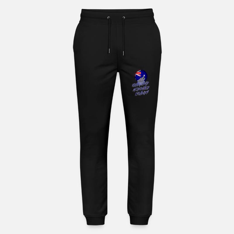 Heard and Mcdonald Islands - Stanley/Stella Mover Unisex Organic Jogging Trousers - black
