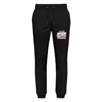 Infirmière sage-femme accoucheuse Sage-femme - Pantalon de jogging bio MOVER Stanley/Stella unisexe - noir - Devant - Marisol (170cm) & Nik (191cm)