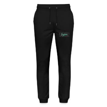 Kindergärtner Abschluss-Geschenk Erzieherin - Stanley/Stella Unisex Bio Jogginghose Mover  - Schwarz - Vorne - Marisol (170cm) & Nik (191cm)