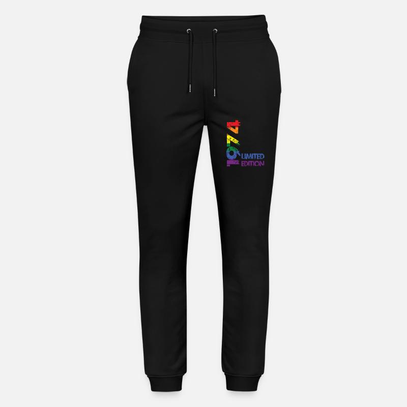 Édition limitée 1974 - Pantalon de jogging bio MOVER Stanley/Stella unisexe - noir
