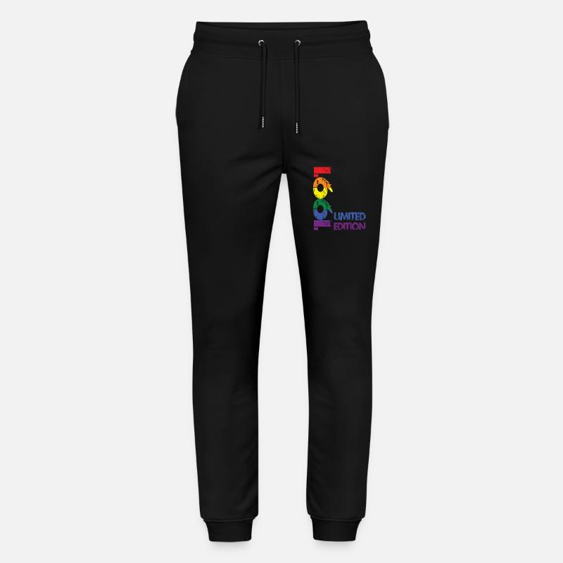 Édition limitée 1991 - Pantalon de jogging bio MOVER Stanley/Stella unisexe - noir