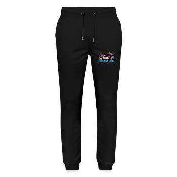 LE BOWLING : L’EXCUSE PARFAITE POUR DES CHAUSSURES FOLLES - Pantalon de jogging bio MOVER Stanley/Stella unisexe - noir - Devant - Marisol (170cm) & Nik (191cm)