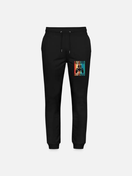 Level 44 - Stanley/Stella Mover Unisex Organic Jogging Trousers - black
