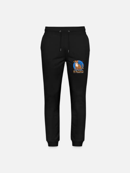 Weasel Dwarf Weasel Hermännchen Gift - Stanley/Stella Mover Unisex Organic Jogging Trousers - black