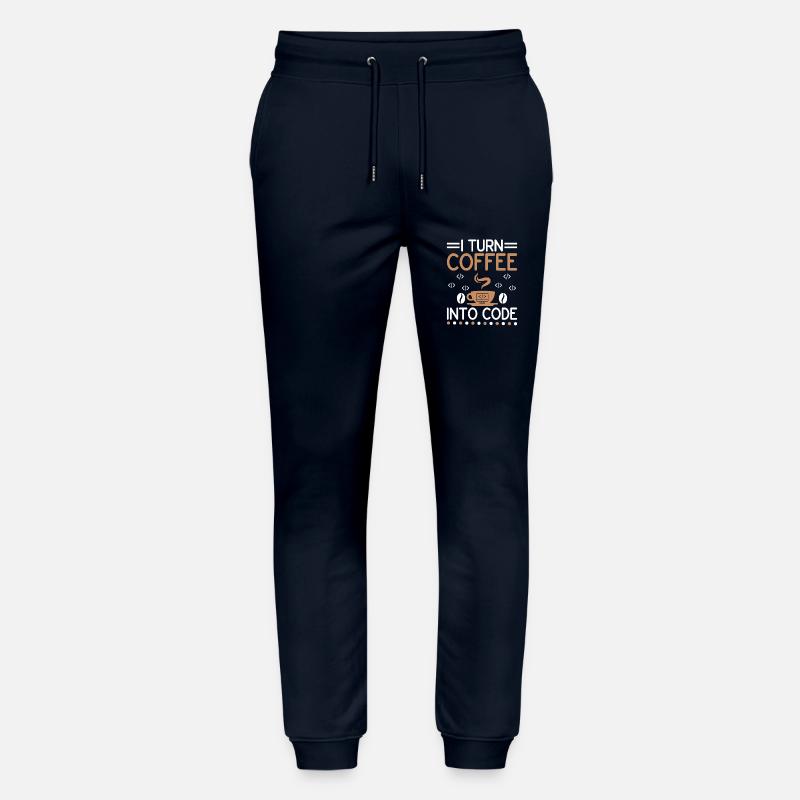 Coffee Coding Programmer Coder Developer Nerd Coff Stanley/Stella Mover Unisex Organic Jogging Trousers