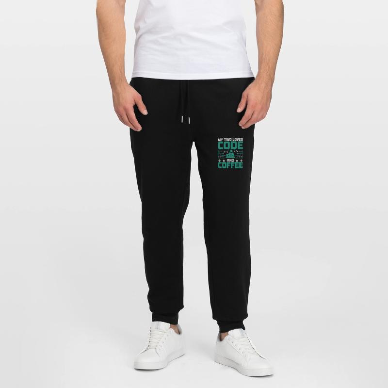 Coffee Coding Programmer Coder Developer Nerd Coff Stanley/Stella Mover Unisex Organic Jogging Trousers
