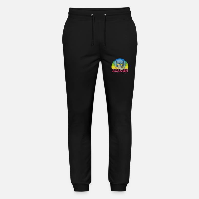 Amazigh - Stanley/Stella Unisex Bio Jogginghose Mover  - Schwarz