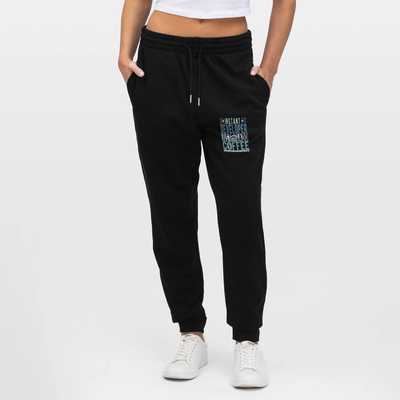 Instant Developer Just Add Coffee Stanley/Stella Mover Unisex Organic Jogging Trousers