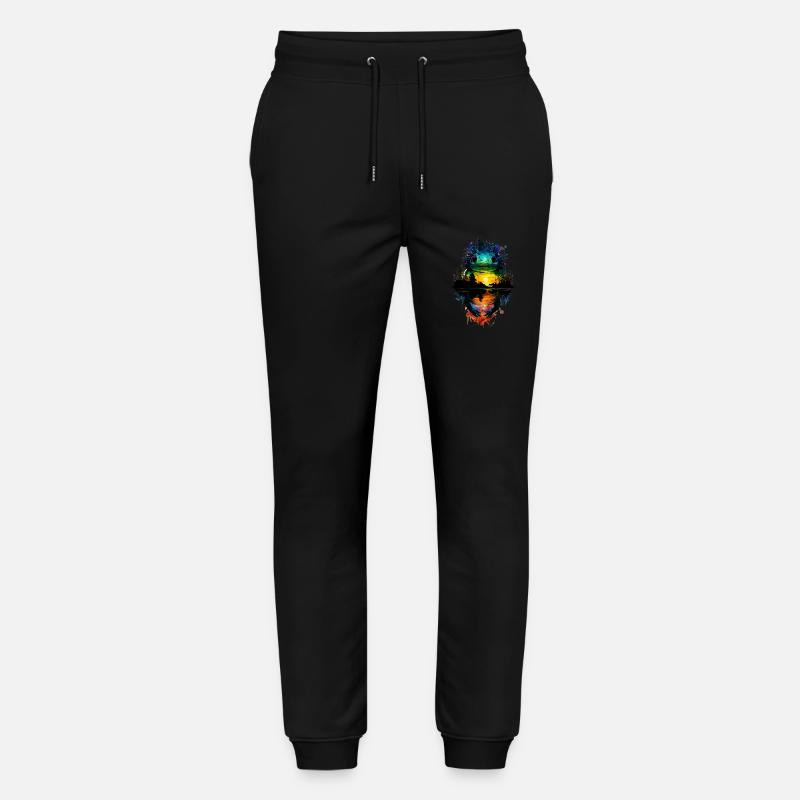 Axolotl - Stanley/Stella Unisex Bio Jogginghose Mover - Schwarz