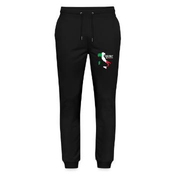 Tuscany Italy Tuscany Map Region Italy - Stanley/Stella Mover Unisex Organic Jogging Trousers - black - Front - Marisol (170cm) & Nik (191cm)
