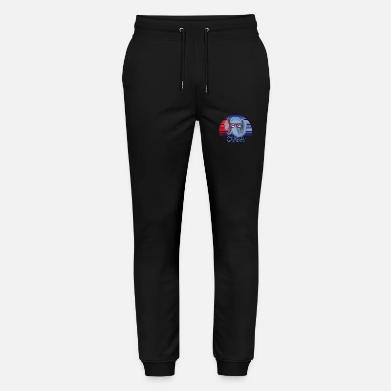 Kuba - Stanley/Stella Unisex Bio Jogginghose Mover  - Schwarz