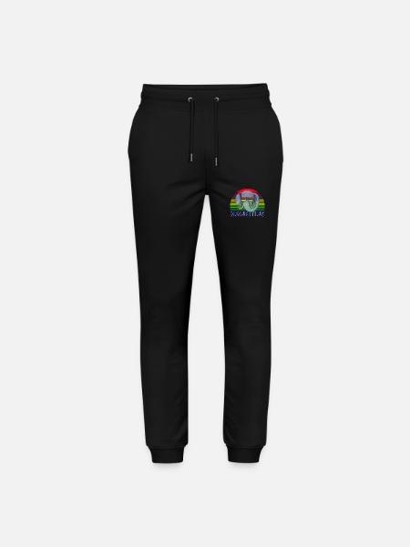 Mauritius - Stanley/Stella Mover Unisex Organic Jogging Trousers - black