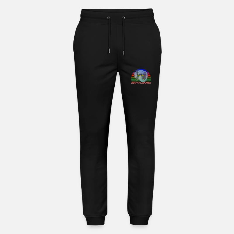 Neukaledonien - Stanley/Stella Unisex Bio Jogginghose Mover - Schwarz