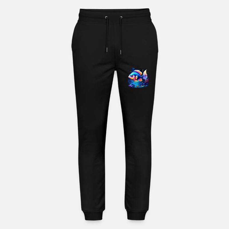Angelfish - Pantalon de jogging bio MOVER Stanley/Stella unisexe - noir