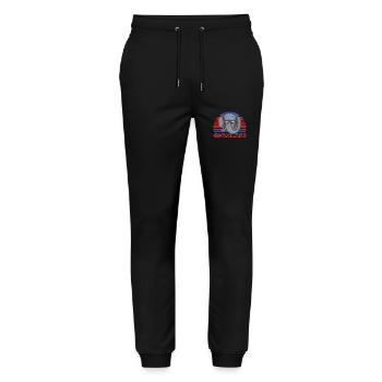 Swasiland - Stanley/Stella Unisex Bio Jogginghose Mover  - Schwarz - Vorne - Marisol (170cm) & Nik (191cm)