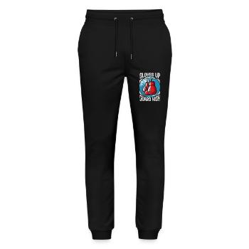 Gloves Up Guard High Boxing - Stanley/Stella Mover Unisex Organic Jogging Trousers - black - Front - Marisol (170cm) & Nik (191cm)