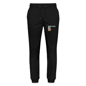 Best wife since 2004 20th wedding anniversary - Stanley/Stella Mover Unisex Organic Jogging Trousers - black - Front - Marisol (170cm) & Nik (191cm)