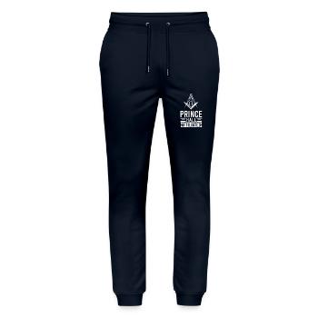 Angles et boussoles maçonniques FRANC-maçon Prince Hall - Pantalon de jogging bio MOVER Stanley/Stella unisexe - marine - Devant - Marisol (170cm) & Nik (191cm)
