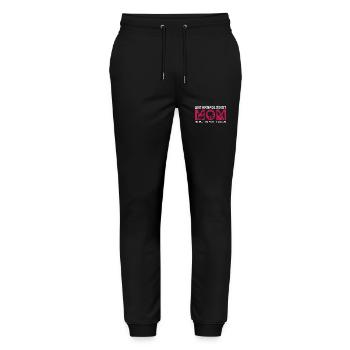 Anthropologist Mom The Idol The Myth The Forensic - Stanley/Stella Mover Unisex Organic Jogging Trousers - black - Front - Marisol (170cm) & Nik (191cm)