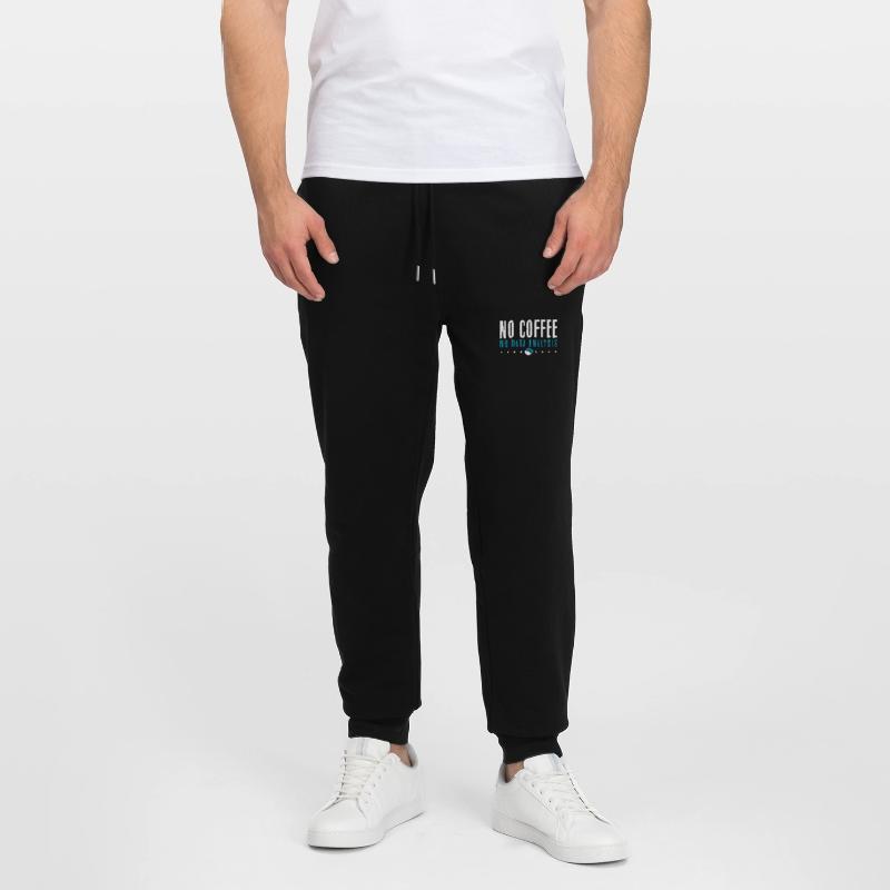 Data Analyst No Coffee No Programmer Coffee Lover Stanley/Stella Mover Unisex Organic Jogging Trousers