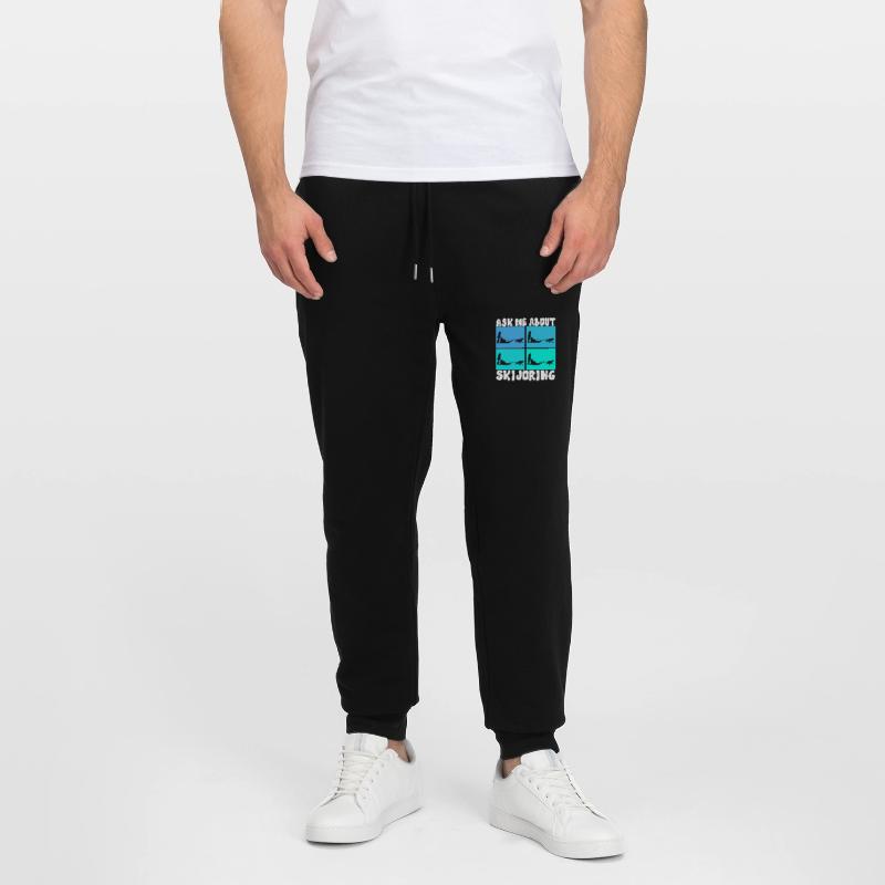 Schlittenfahren Schlittenhunde Stanley/Stella Unisex Bio Jogginghose Mover 