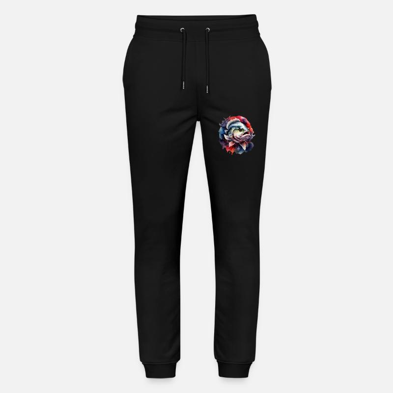 Barsch-Fisch - Stanley/Stella Unisex Bio Jogginghose Mover  - Schwarz