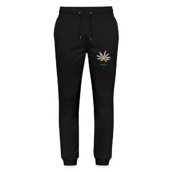 Teacher Life - Teach Love Inspire Teachers - Stanley/Stella Mover Unisex Organic Jogging Trousers - black - Front - Marisol (170cm) & Nik (191cm)