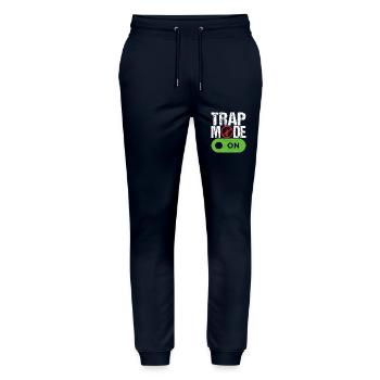 Schädlingsbekämpfung Kammerjäger - Stanley/Stella Unisex Bio Jogginghose Mover  - Navy - Vorne - Marisol (170cm) & Nik (191cm)