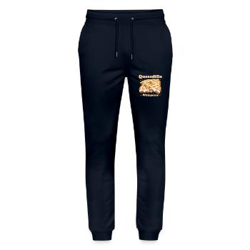 Quesadilla Quesadillas Tortilla Gift - Stanley/Stella Mover Unisex Organic Jogging Trousers - navy - Front - Marisol (170cm) & Nik (191cm)