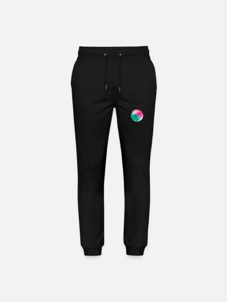 Tennis bunter Ball - Stanley/Stella Unisex Bio Jogginghose Mover  - Schwarz