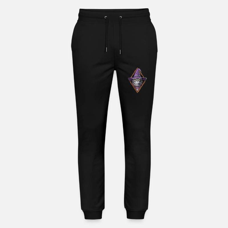 Sorcière du chat - Pantalon de jogging bio MOVER Stanley/Stella unisexe - noir