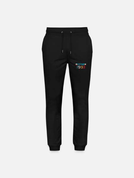 Millésime anniversaire 1993 - Pantalon de jogging bio MOVER Stanley/Stella unisexe - noir