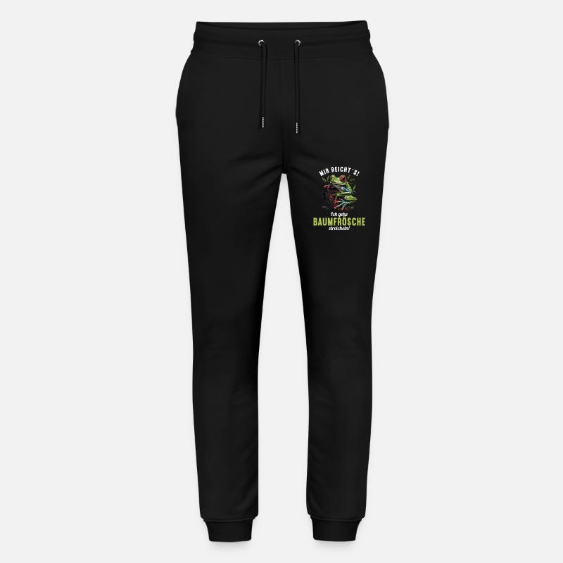 Rainette Baumfrösche Baumfrosch - Pantalon de jogging bio MOVER Stanley/Stella unisexe - noir