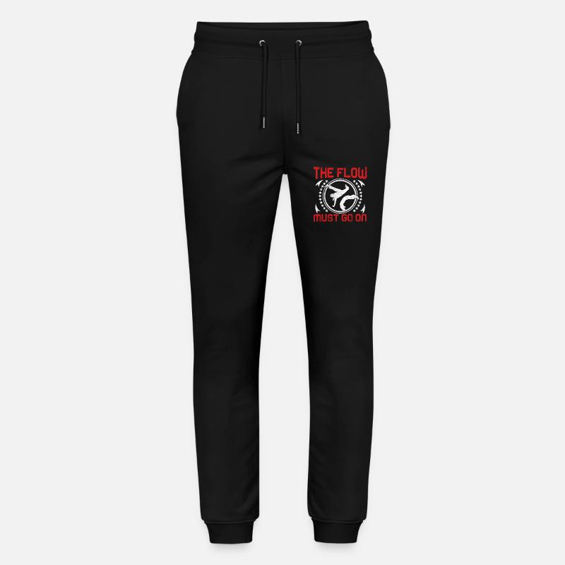 Le Flow doit continuer - Pantalon de jogging bio MOVER Stanley/Stella unisexe - noir
