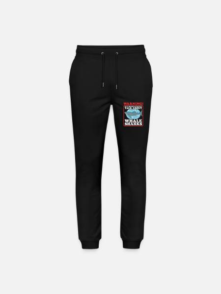 Whale Shark Whale Shark Gift - Stanley/Stella Mover Unisex Organic Jogging Trousers - black