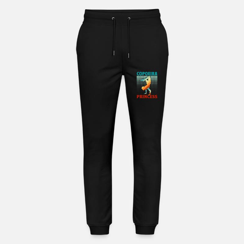 Capoeira Prinzessin - Stanley/Stella Unisex Bio Jogginghose Mover  - Schwarz